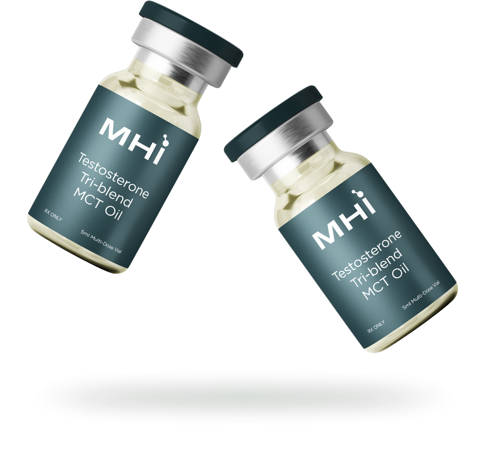 Testosterone replacement therapy vials